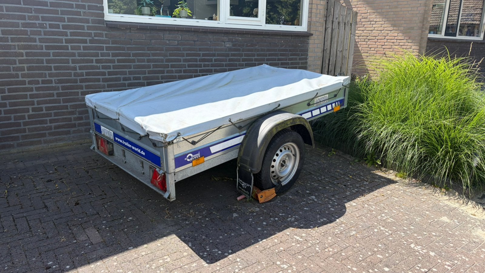 Aanhangwagen met dekzeil, Auto diversen, Aanhangers en Bagagewagens, Ophalen, Nieuw