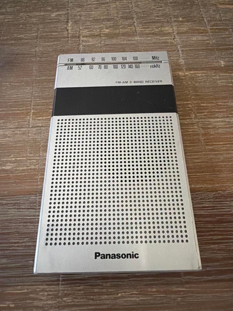 Vintage Panasonic radio, Ophalen of Verzenden, Gebruikt, Transistorradio