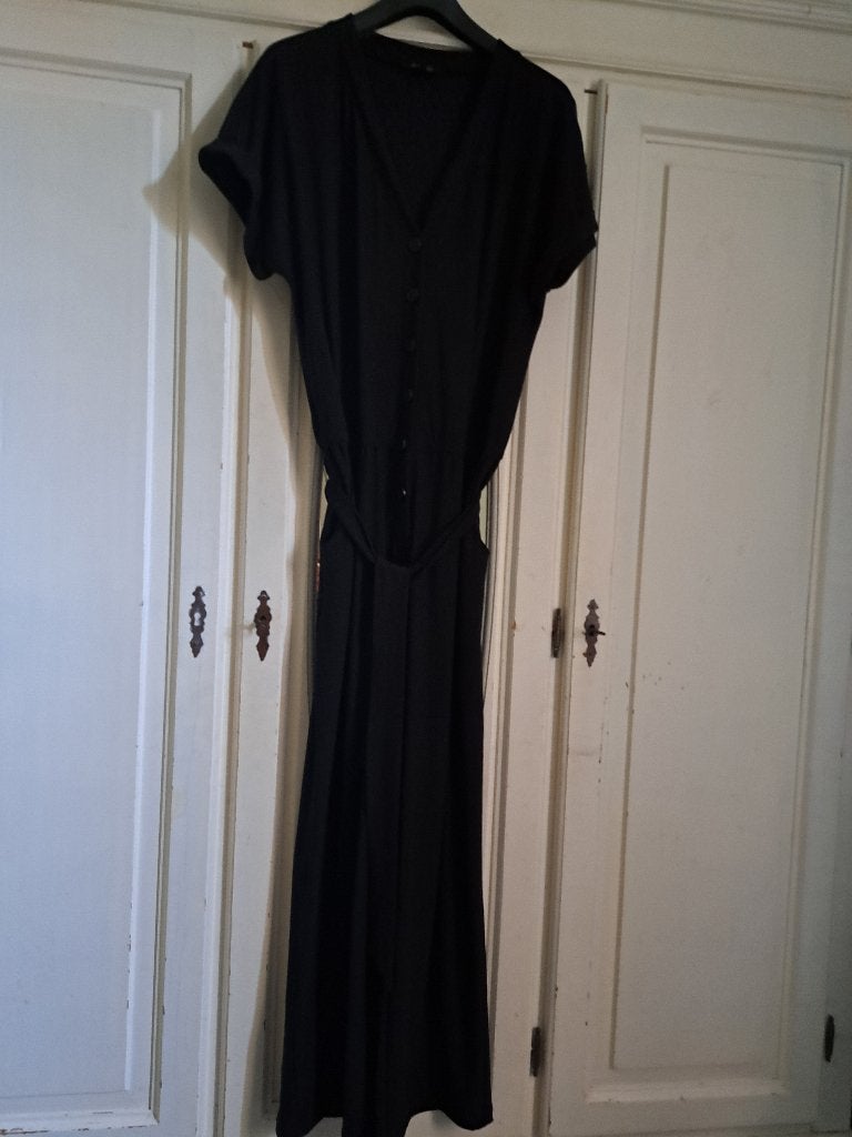 jumpsuit (MS mode) 44/46, Kleding | Dames, Jumpsuits, Zwart, Maat 46/48 (XL) of groter, Ophalen of Verzenden, MS Mode