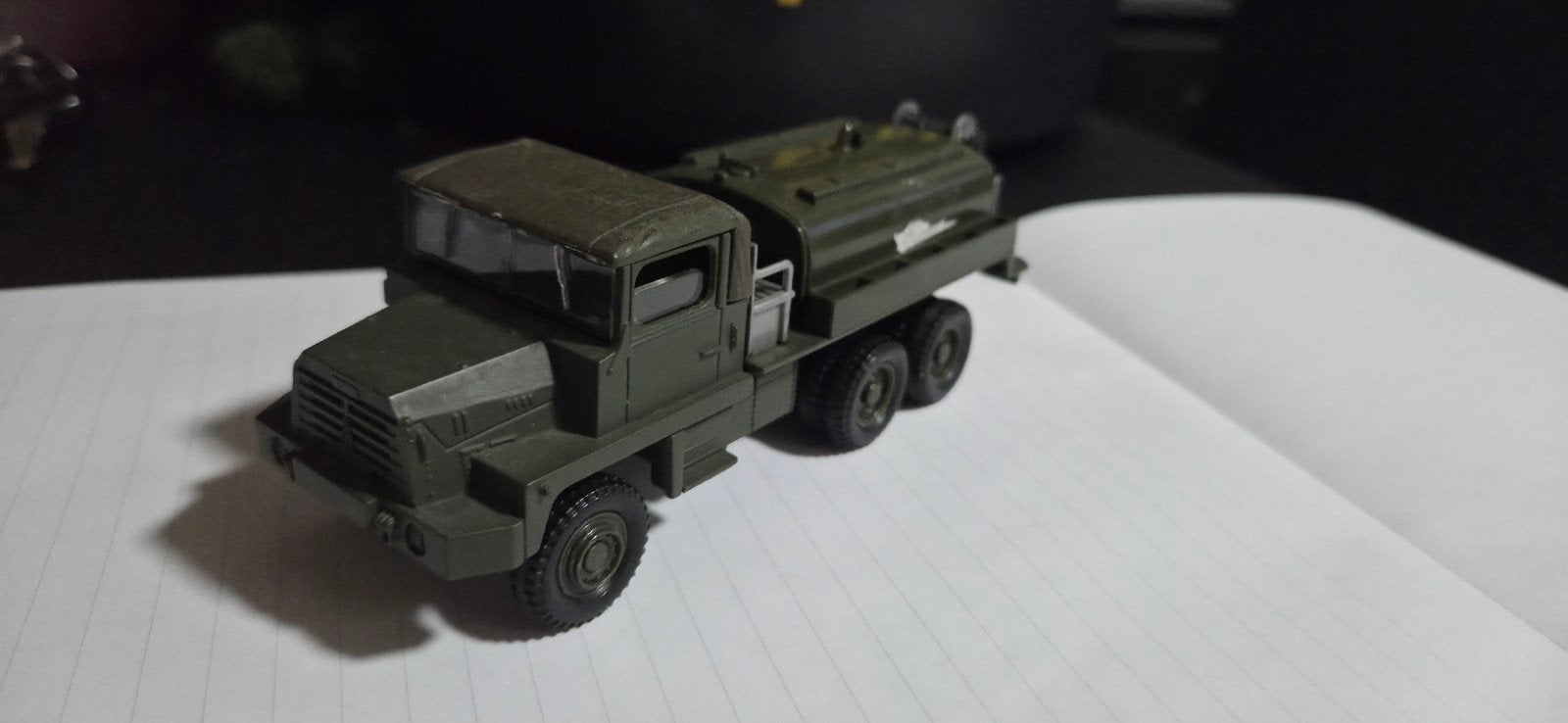 Solido Berliet GBC 8 KT militaire tankwagen – 1:50, Hobby en Vrije tijd, Modelauto's | 1:43, Ophalen of Verzenden, Gebruikt, Bus of Vrachtwagen