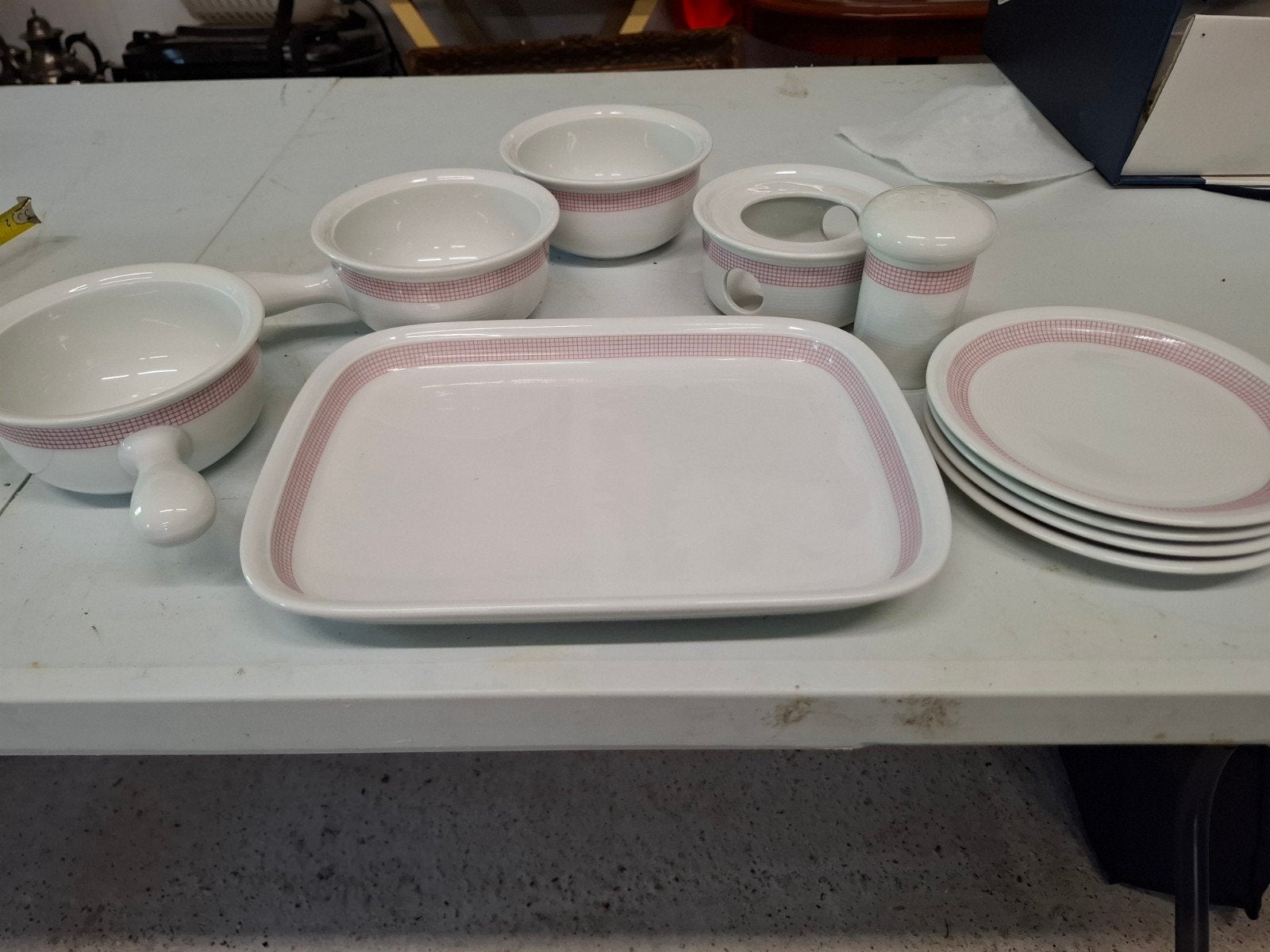 Vintage Thomas Germany servies serviesdelen, Ophalen of Verzenden, Overige stijlen, Porselein, Schaal of Schalen