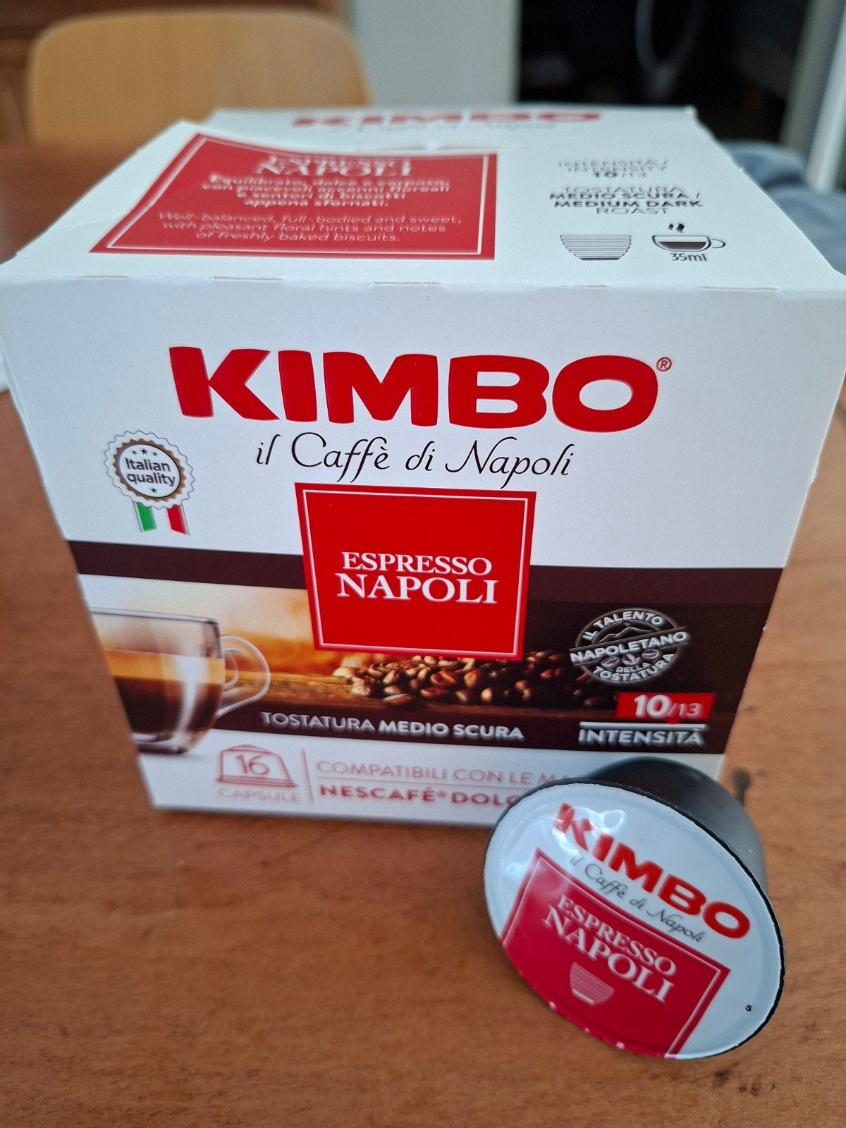 Kimbo Espresso Napoli Dolce Gusto Compatibele Cups
