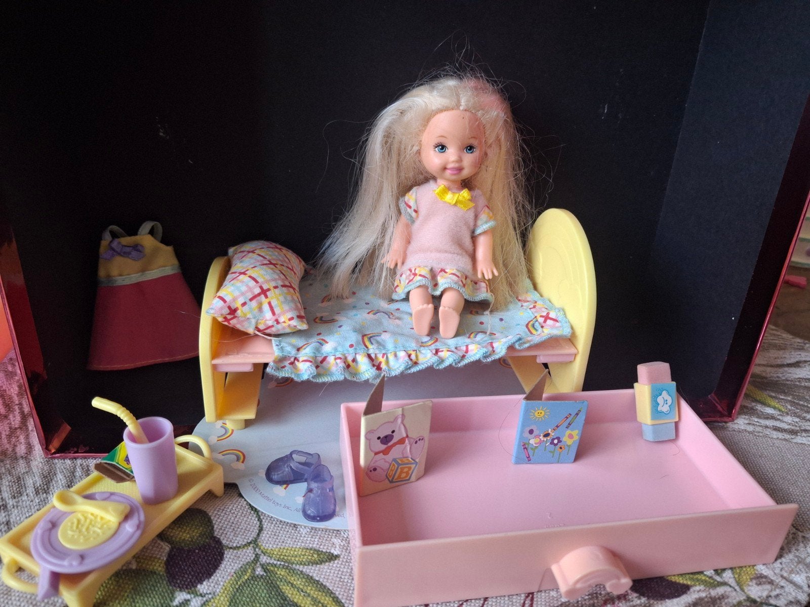 Love & Care Playset met pop en accessoires (beer mist), Ophalen of Verzenden, Gebruikt, Barbie