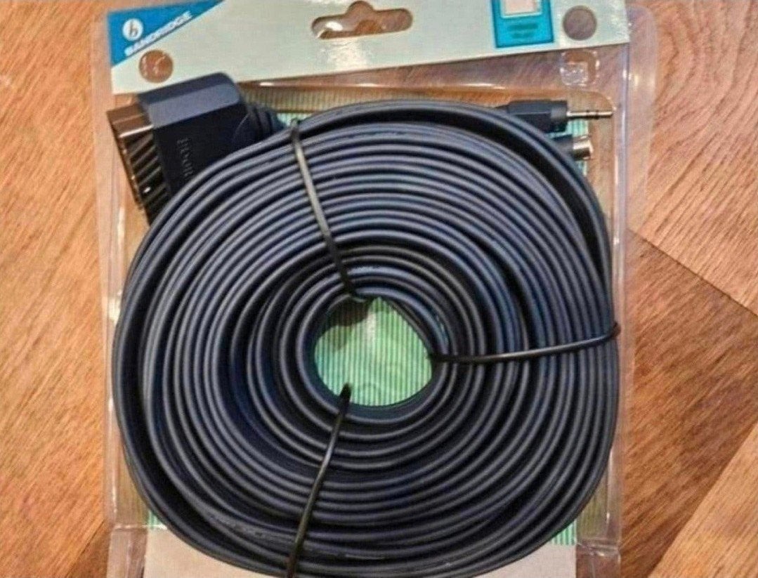 Video VL6720 Scart naar S-VHS Kabel 20m, Ophalen of Verzenden, Nieuw, 10 meter of meer, Scartkabel