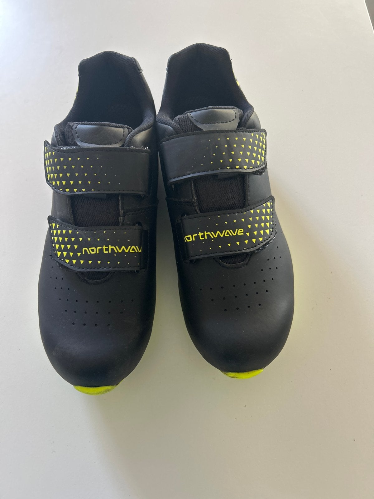 Northwave MTB fietsschoenen - Zwart/Geel - maat 40, Gebruikt, Heren, Schoenen, Overige maten