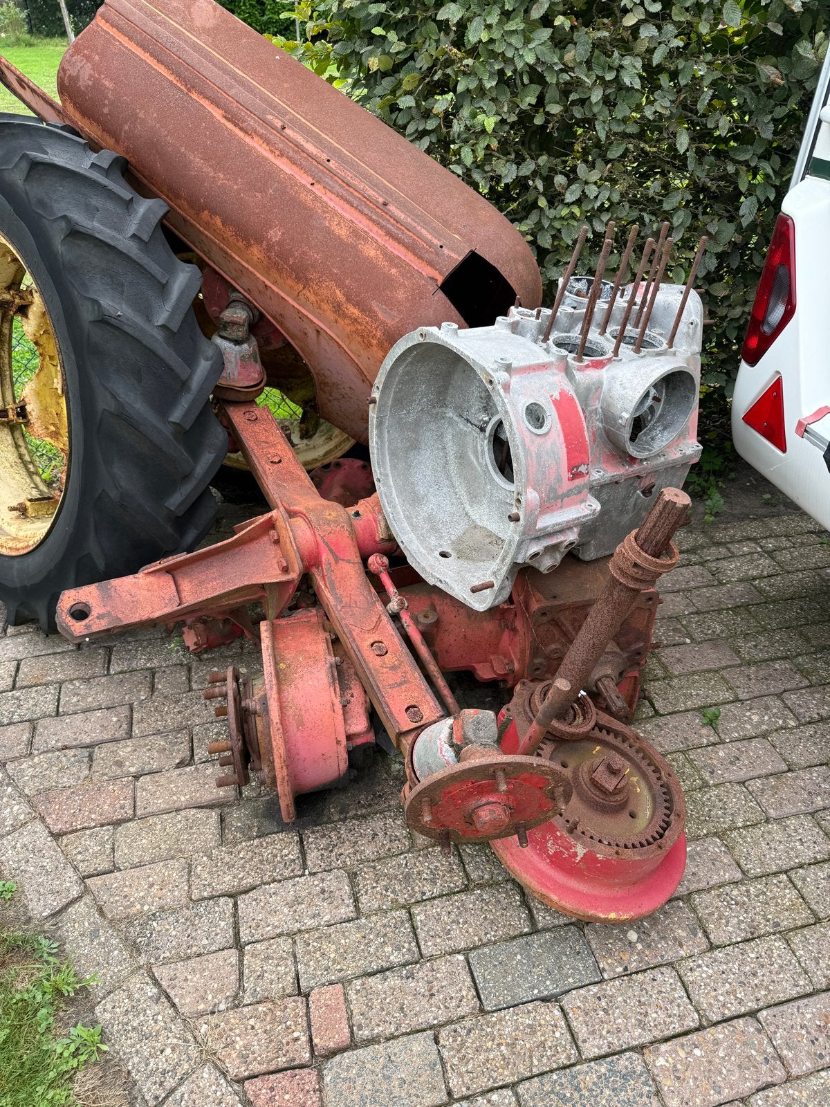 Diverse Porsche standard 218 onderdelen, Ophalen, Gebruikt, Porsche