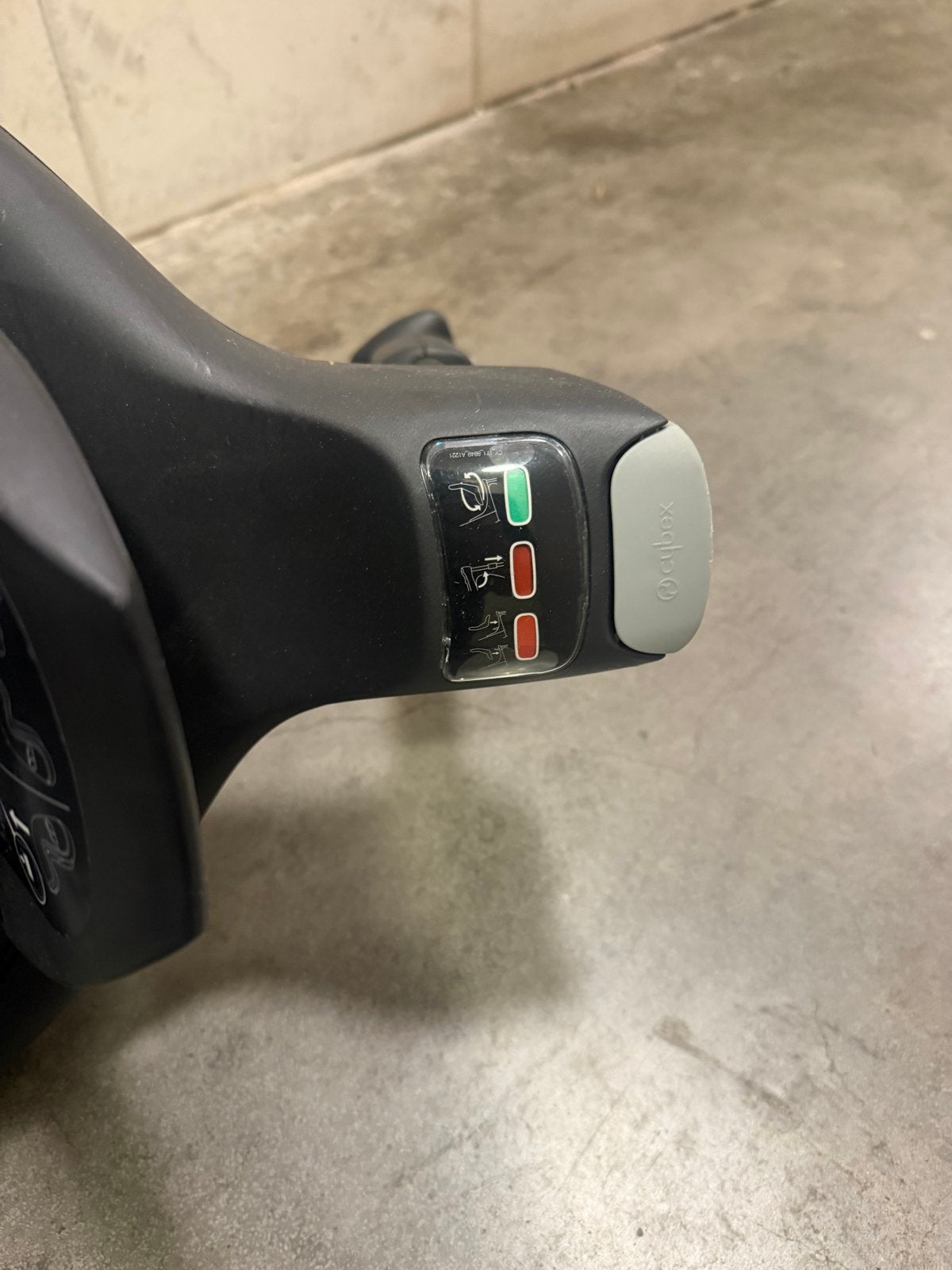 Cybex Aton Base 2-fix Isofix autostoel base, Gebruikt, Isofix, 0 t/m 13 kg, Ophalen
