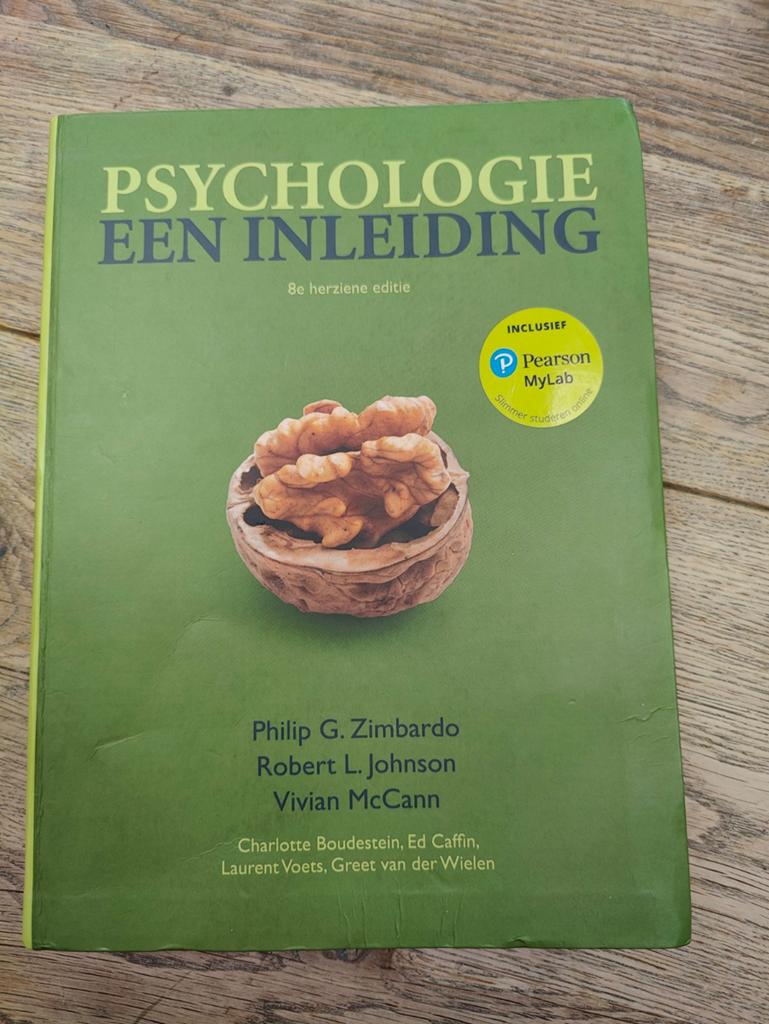 Psychologie Een Inleiding - 8e herziene editie, Boeken, Ophalen of Verzenden, Zo goed als nieuw, Overige onderwerpen, Philip G. Zimbardo, Robert L. Johnson, Vivian McCann