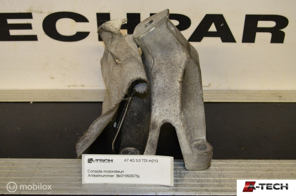 Motorsteun Audi A7 4GA 3.0 TDI ('10-'17) 8k0199307bj  m213, Audi, Gebruikt, Audi, Ophalen of Verzenden