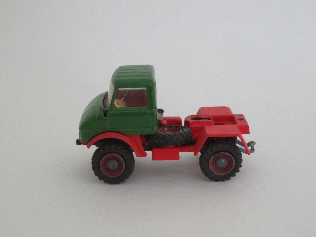Unimog 408, Corgi Toys, 1:55, igst, Hobby en Vrije tijd, Modelauto's | 1:50, Ophalen of Verzenden, Gebruikt, Bus of Vrachtwagen