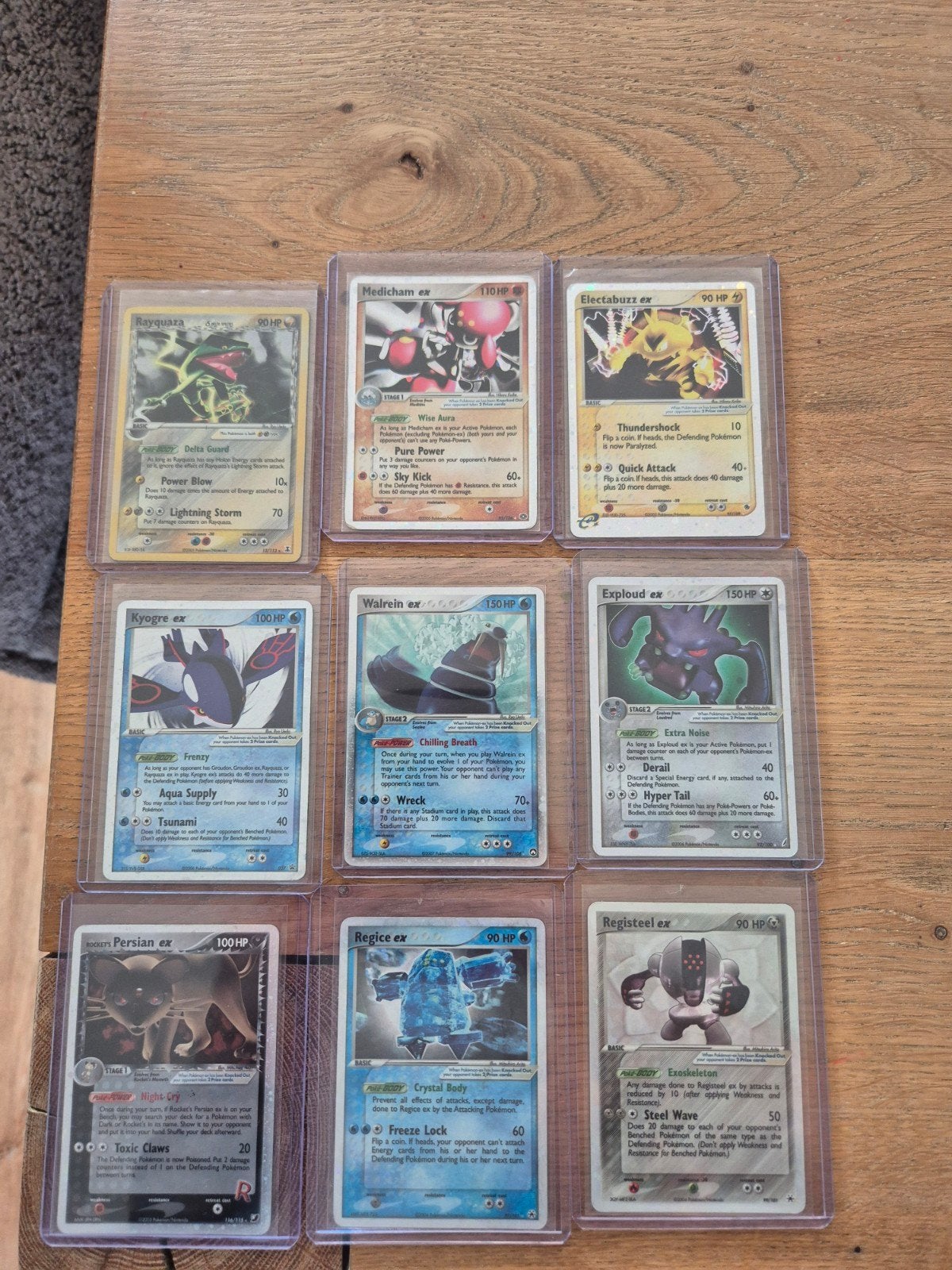 Pokémon kaarten EX collectie, Ophalen of Verzenden, Zo goed als nieuw, Meerdere kaarten