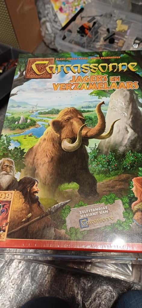 Carcassonne Jagers en Verzamelaars - Nieuw in seal, Vijf spelers of meer, Ophalen of Verzenden, Nieuw, 999 Games