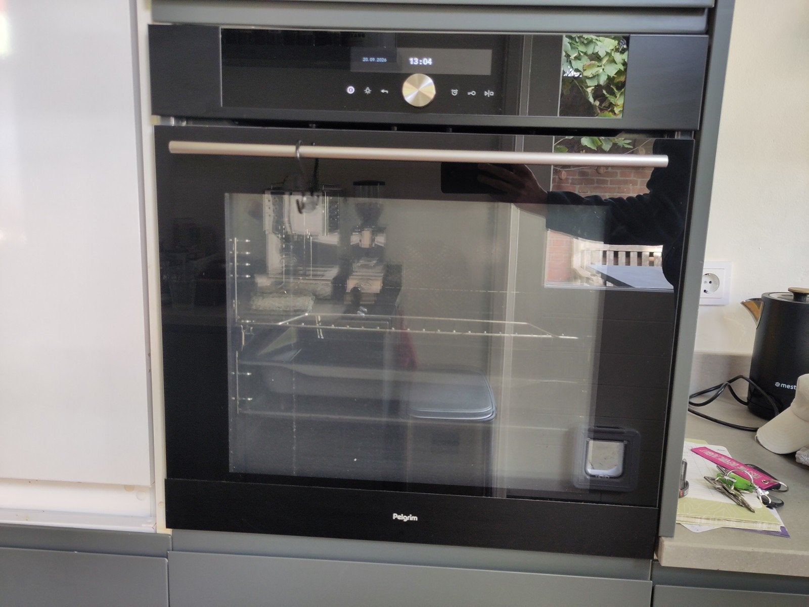 Pelgrim OVM826MAT Oven - Uitstekende staat, Ophalen, Hete lucht, Pelgrim, Zo goed als nieuw