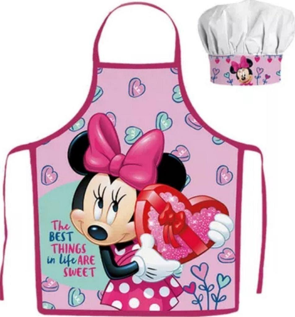 Minnie Mouse Keukenschort / Kokskleding / Kookschort Disney, Meisje, Minnie Mouse, Nieuw, Ophalen of Verzenden