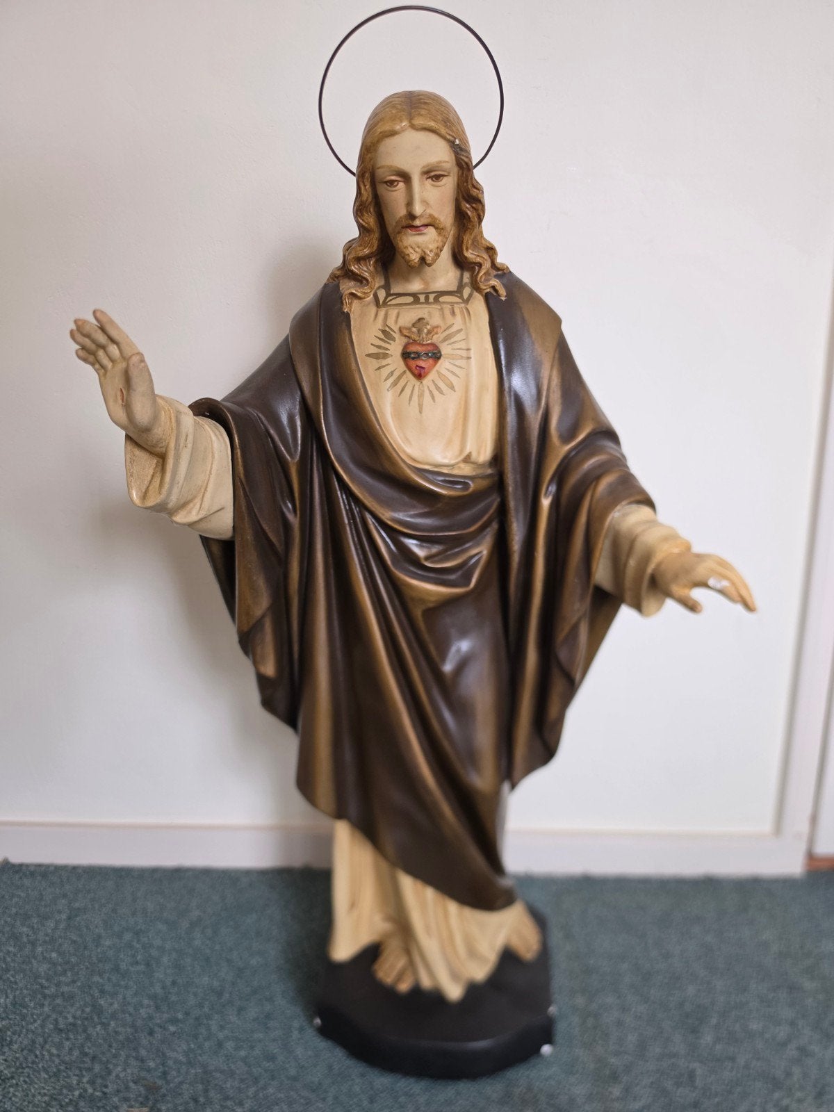 Verzameling oude religieuze beelden, Ophalen