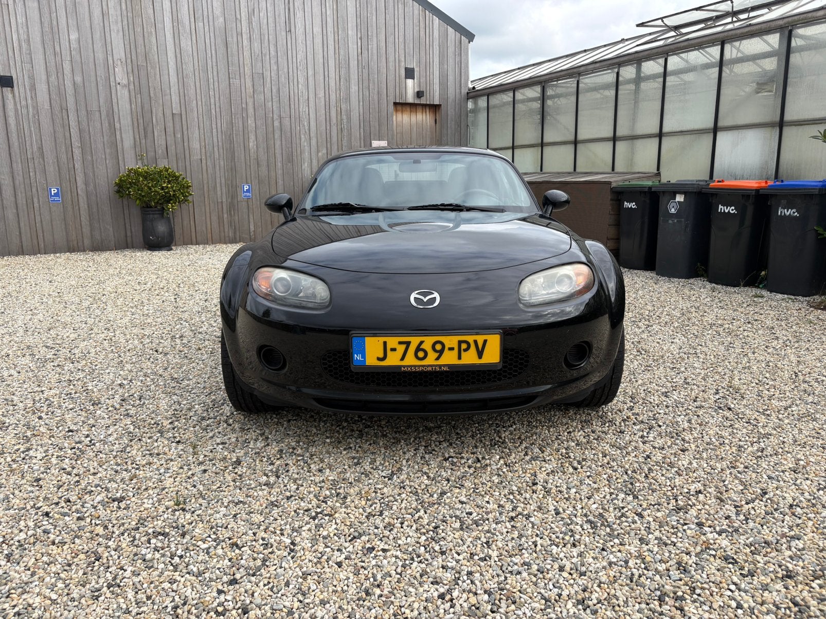 Mazda 2007 Zwart, Achterwielaandrijving, Open dak, Zwart, 4 cilinders