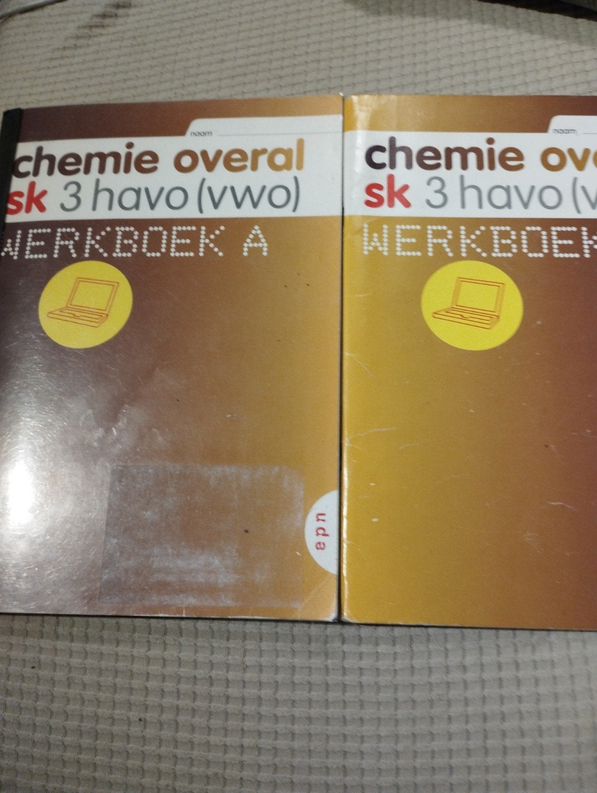 Chemie Overal SK 3 HAVO (VWO) Werkboek A en B (2010), Gelezen, Spillane,  Schouten, Veldema,  Kabel,  Korver, Scheikunde, HAVO