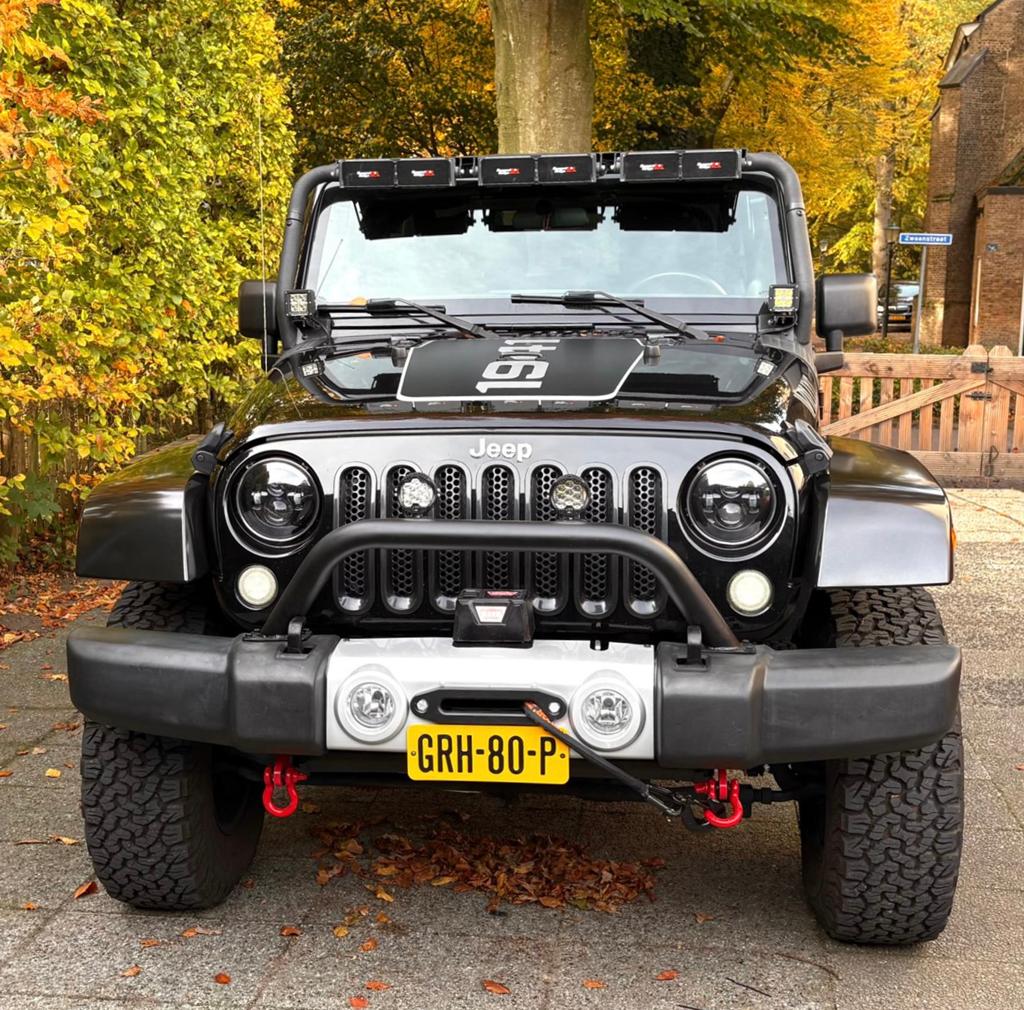 ‼️JEEP WRANGLER JK 3.6 284PK OFF-ROAD 4X4 CABRIO YOUNGTIMER, Auto's, Jeep, Bedrijf, Wrangler, 4x4, ABS, Achteruitrijcamera, Airbags