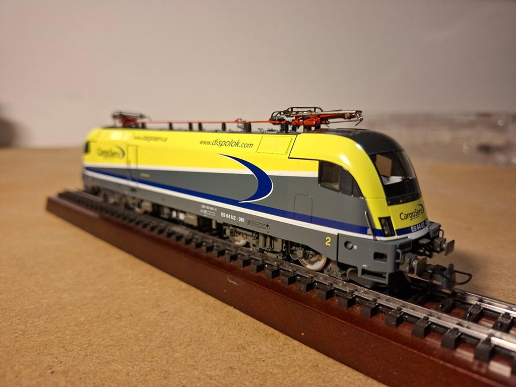 Roco H0 CargoServ ES 64 U2-081 Taurus geschikt voor Marklin, Ophalen of Verzenden, Zo goed als nieuw, Roco, Analoog