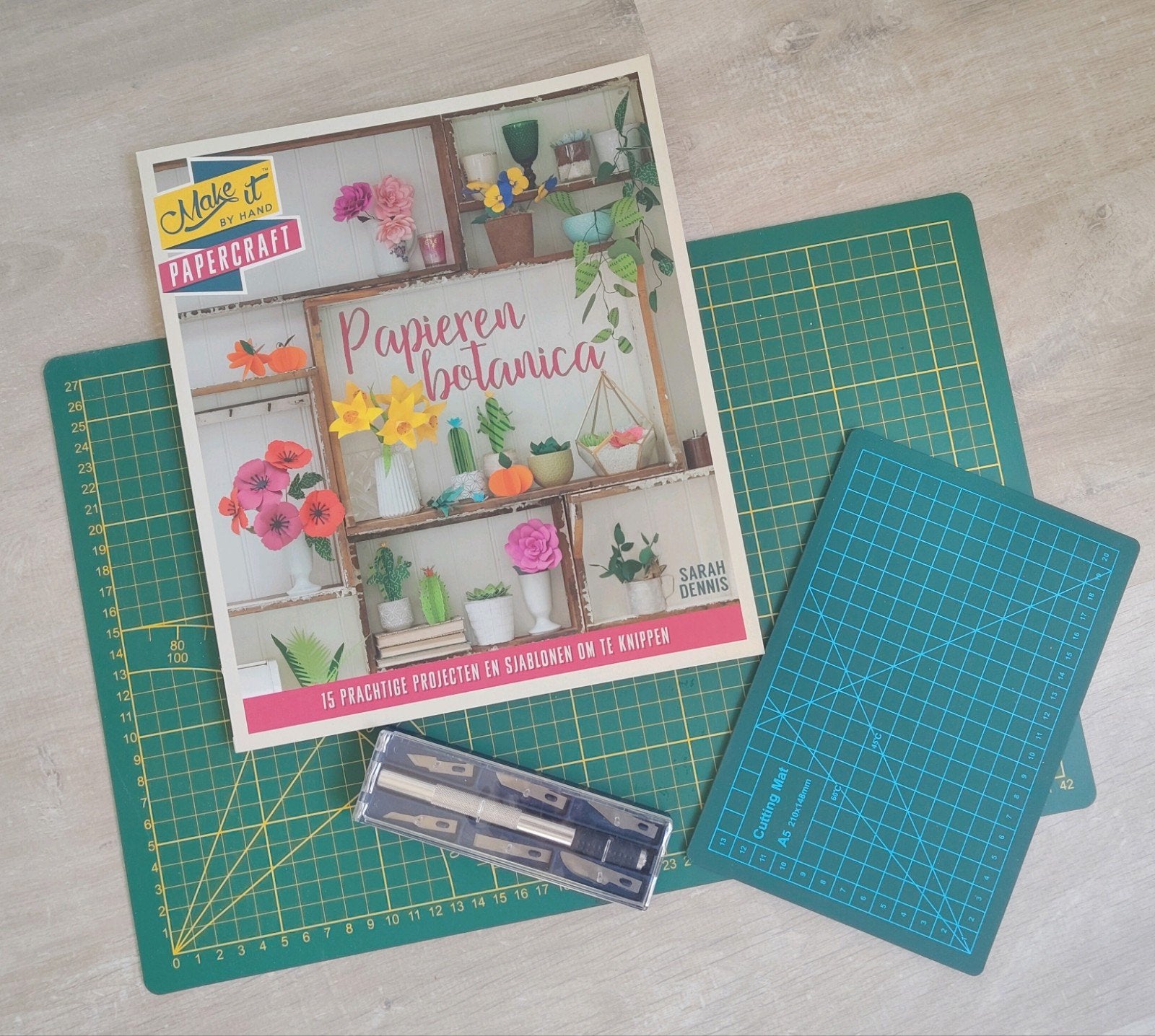*NIEUW*: Make it, papercraft Papieren Botanica, Sarah Dennis, Ophalen of Verzenden, Nieuw, Scrapbooking en Knutselen, Sarah Dennis