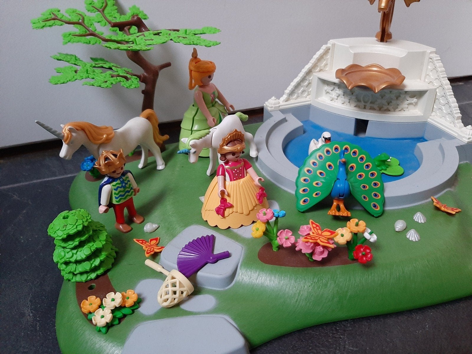 Playmobil park met fontein, Ophalen of Verzenden