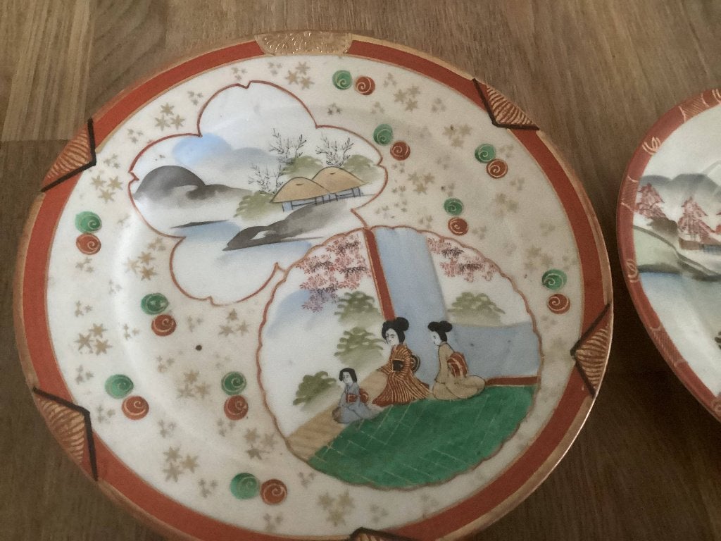 Te koop Japans Serviesgoed., Antiek en Kunst, Antiek | Servies los, Ophalen