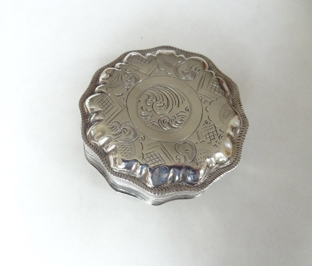 Pillendoosje, Hollands. antiek, zilver. 95,00 euro., Antiek en Kunst, Verzenden, Zilver
