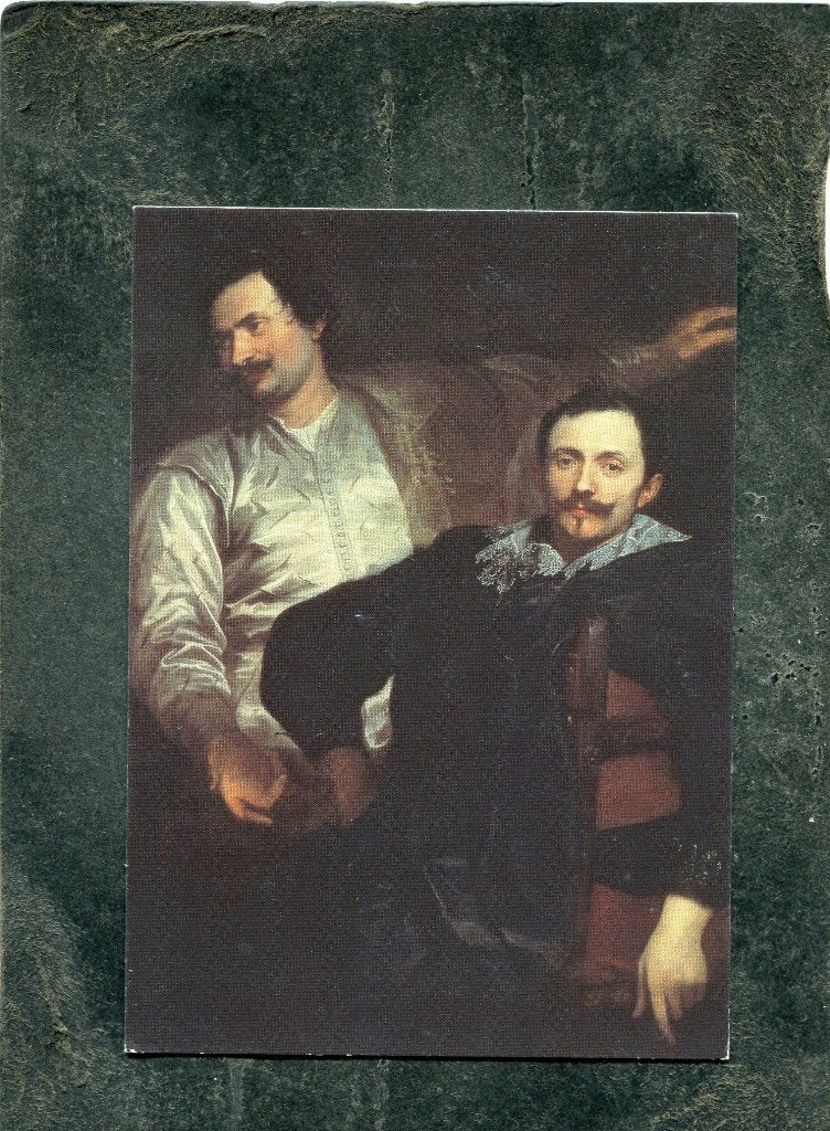 Ansicht A. van Dyck - Lucas en Cornelis de Wael, Verzenden, 1980 tot heden, Ongelopen