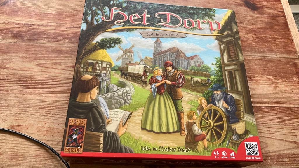 Het dorp.  999games, Hobby en Vrije tijd, Gezelschapsspellen | Bordspellen, Ophalen of Verzenden, Zo goed als nieuw