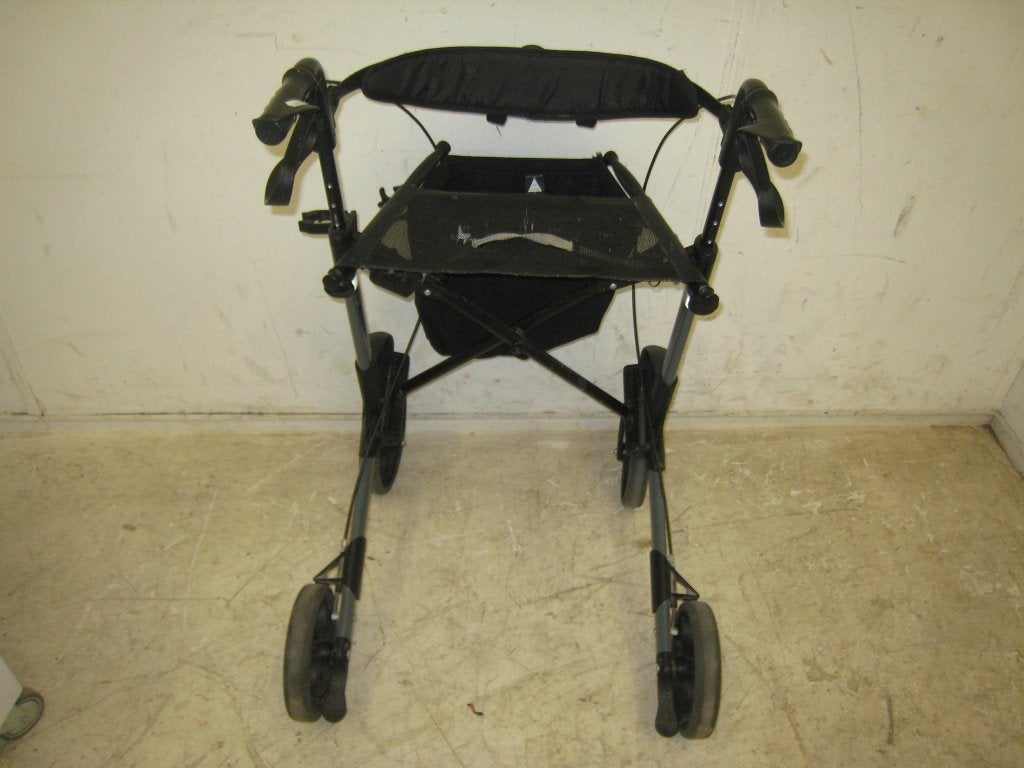 Topo Troja lichtgewicht rollator, Niet ingevuld, Gebruikt, Niet ingevuld, Niet ingevuld