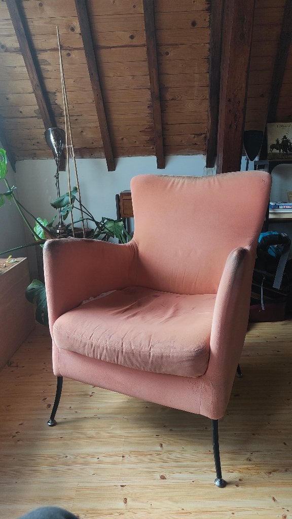 Fauteuil/vintage stoel, Ophalen