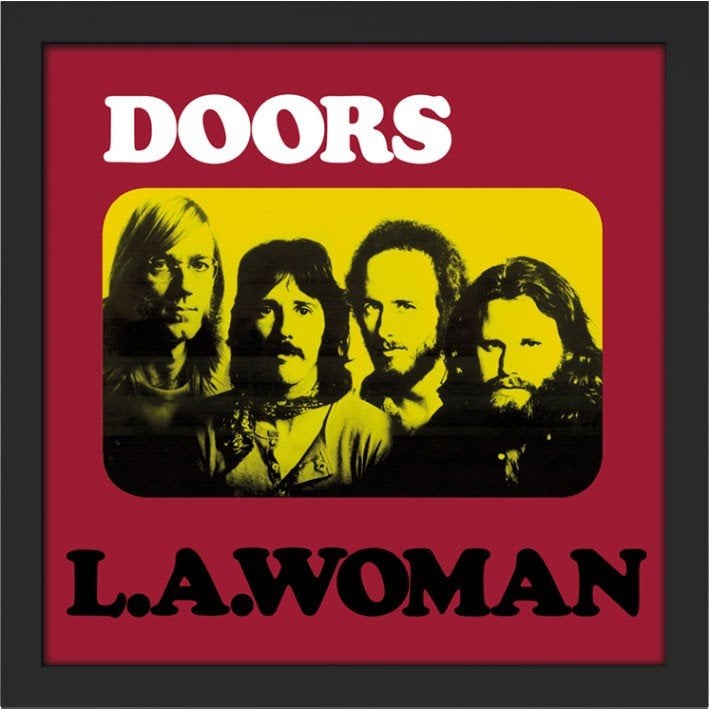 Partij Doors L.A. Woman – Premium Framed Art Print, NHP International, Nieuw, Ophalen of Verzenden, Info@nhp-international.com