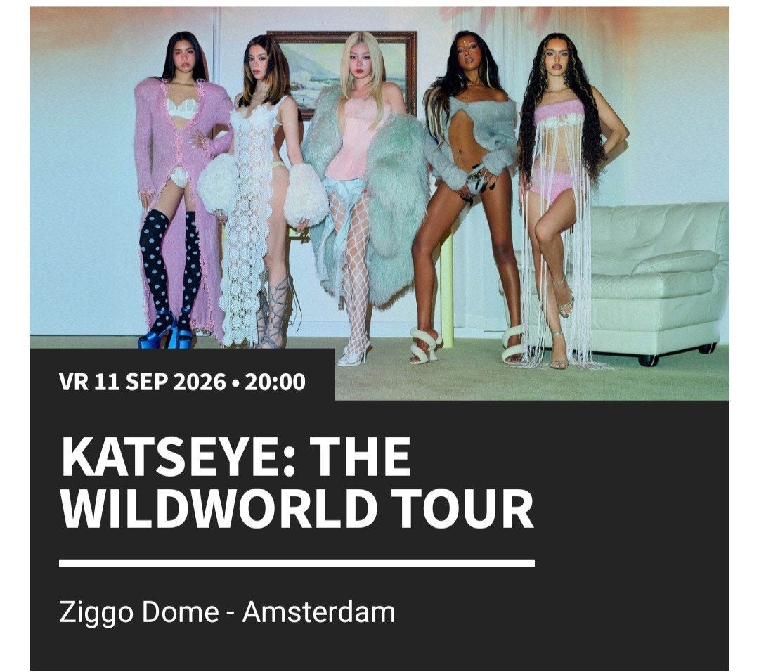 Katseye 1 staanplaats ticket tekoop, Tickets en Kaartjes, Eén persoon, September