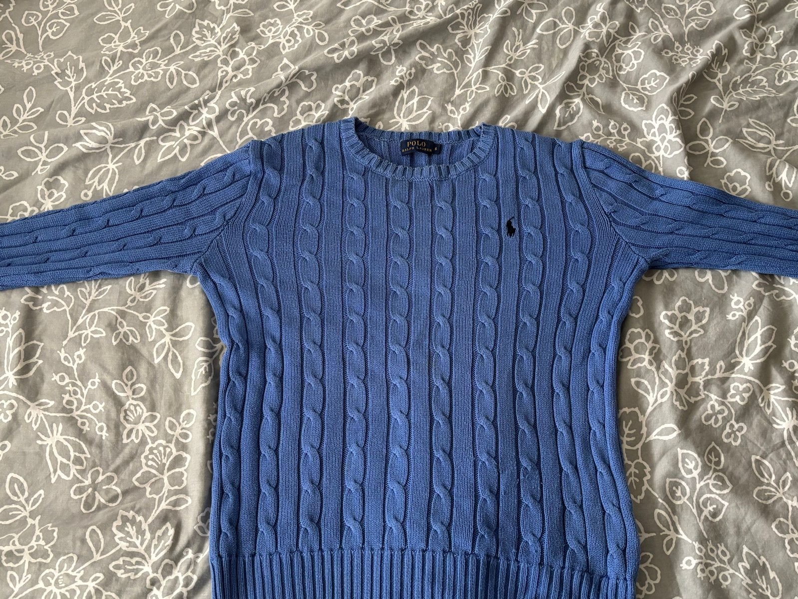 Polo Ralph Lauren trui - Blauw, Ophalen of Verzenden, Zo goed als nieuw, Overige maten, Blauw