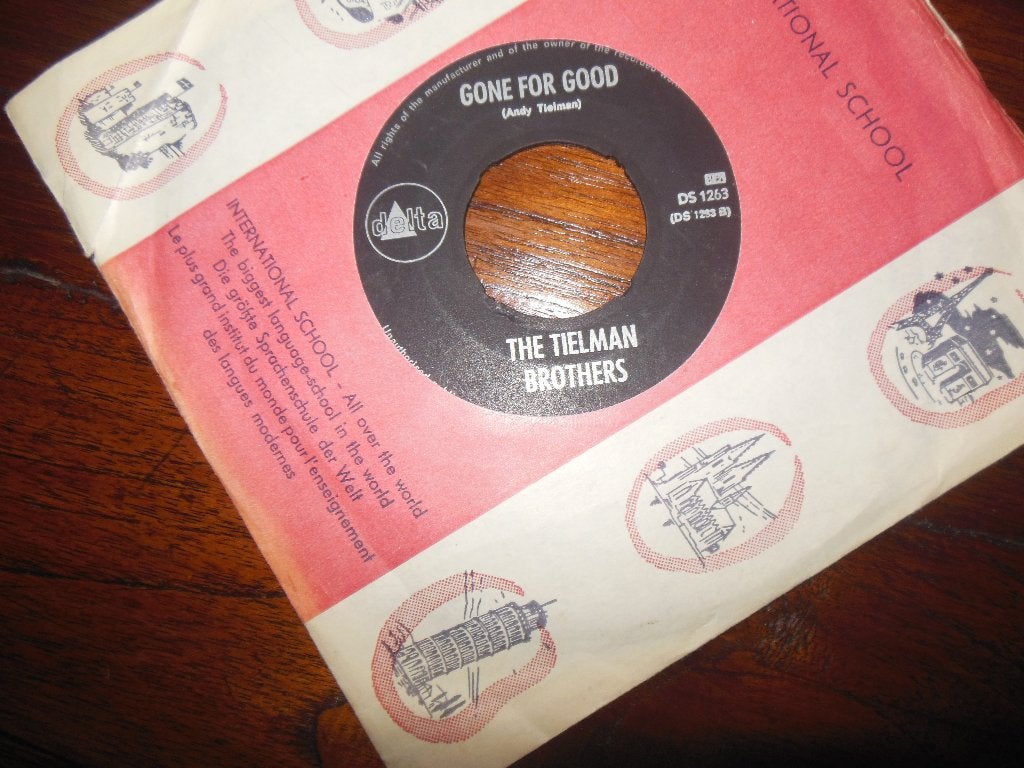 single the tielman brothers 45rpm jukebox vinyl record 7inch, Ophalen of Verzenden, Gebruikt, 7 inch, Pop