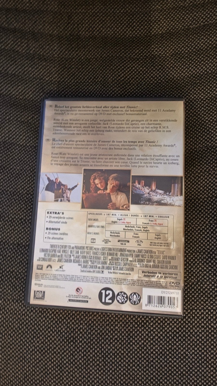 Titanic 2-Disc DVD - Het epische liefdesverhaal, Verzenden