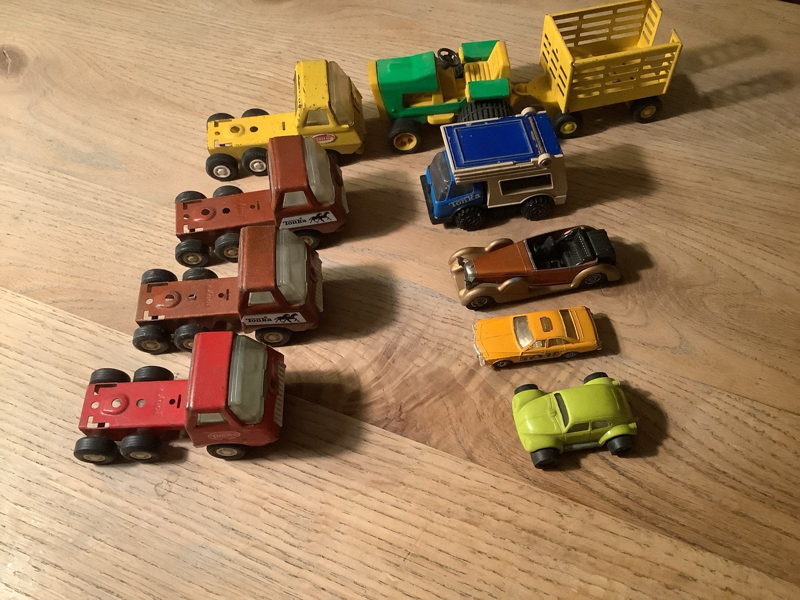 Vintage Tonka en andere speelgoedvoertuigen, Ophalen of Verzenden, Gebruikt