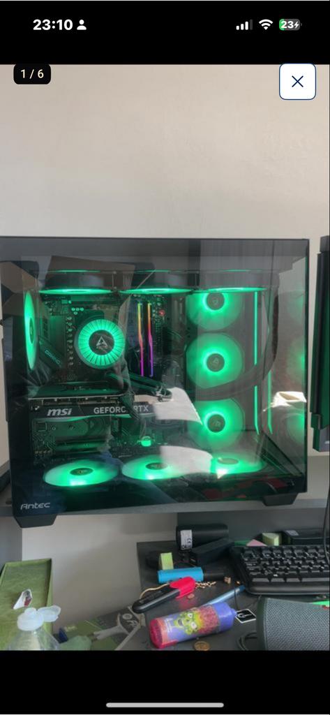 Krachtige Gaming PC: Ryzen 7 7800X3D, RTX 4070, 32GB RAM, Computers en Software, Desktop Pc's, Zo goed als nieuw, 4 Ghz of meer
