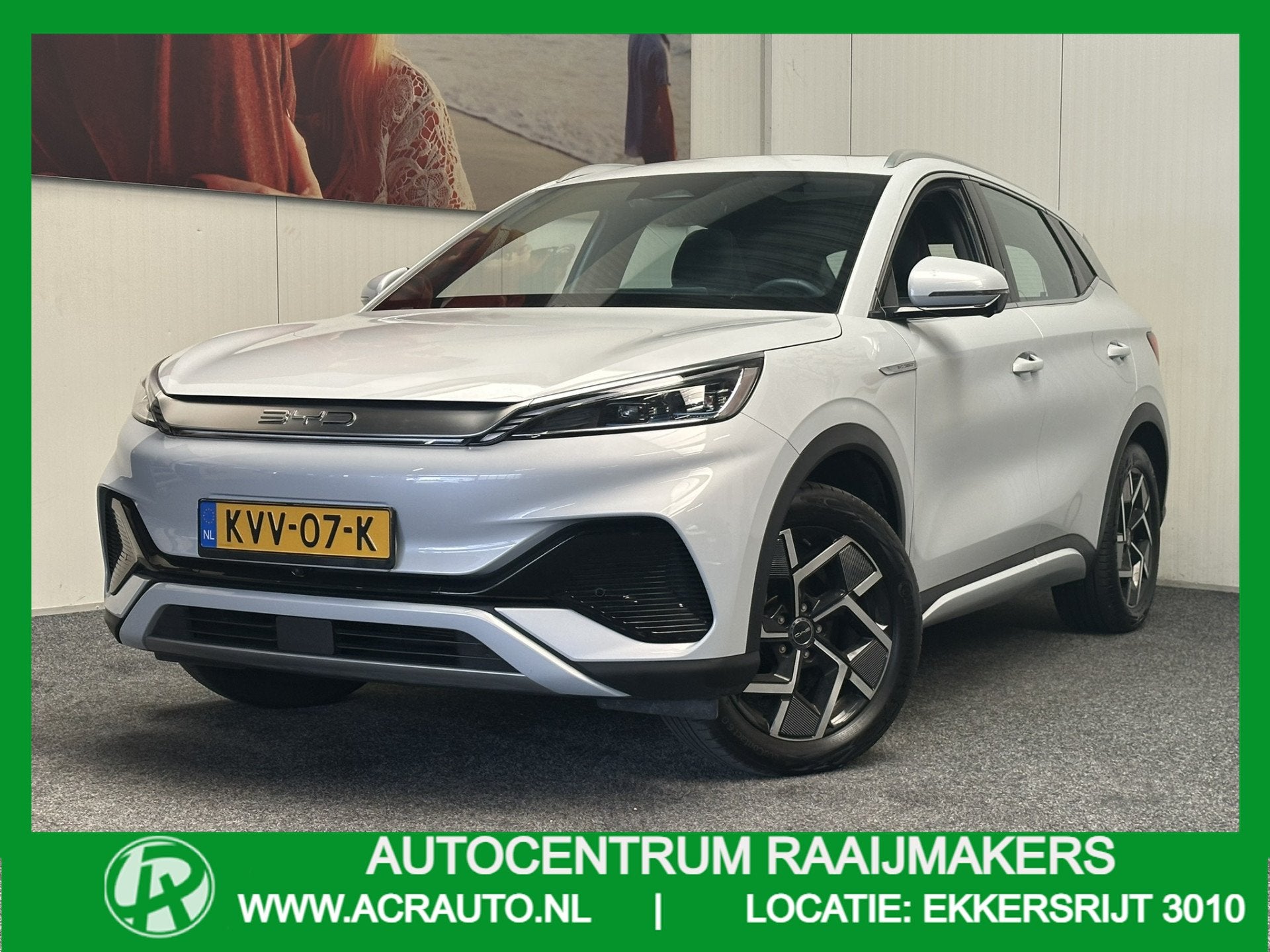 BYD ATTO 3 DESIGN 60 kWh WLTP 420 KM * 45 STUKS OP VOORRAAD*, Auto's, Dealer onderhouden, Gebruikt, 38 min, Wit