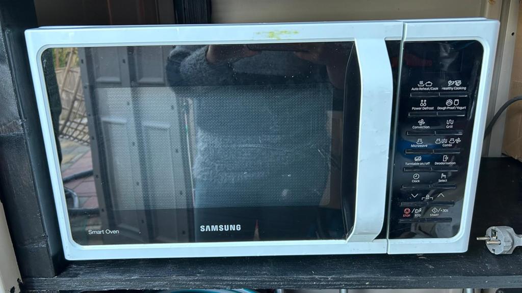Samsung Smart Oven Combimagnetron - Zeer Goede Staat!, Ophalen, Combimagnetron, Hete lucht, Zo goed als nieuw