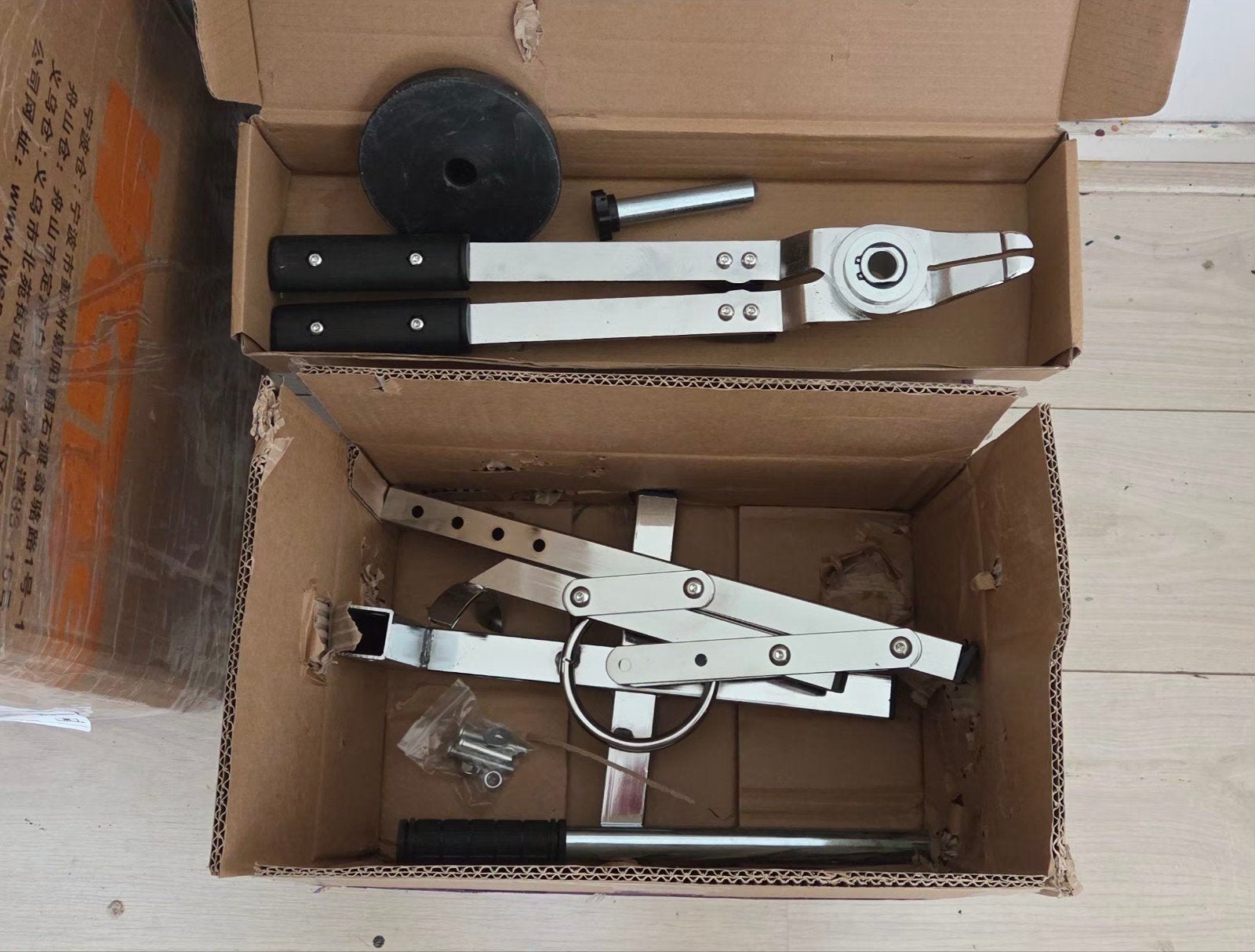 Nieuwe bandenschaar en bandenpers, Sport en Fitness, Ophalen of Verzenden, Nieuw, Onderdelen Kart
