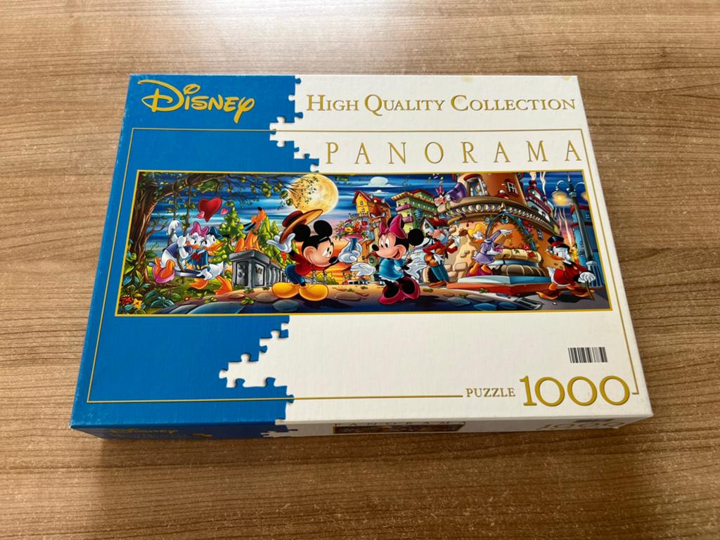 Disney Clementoni puzzel 1000 stukjes Mickey Mouse Love, Ophalen of Verzenden, 500 t/m 1500 stukjes, Zo goed als nieuw