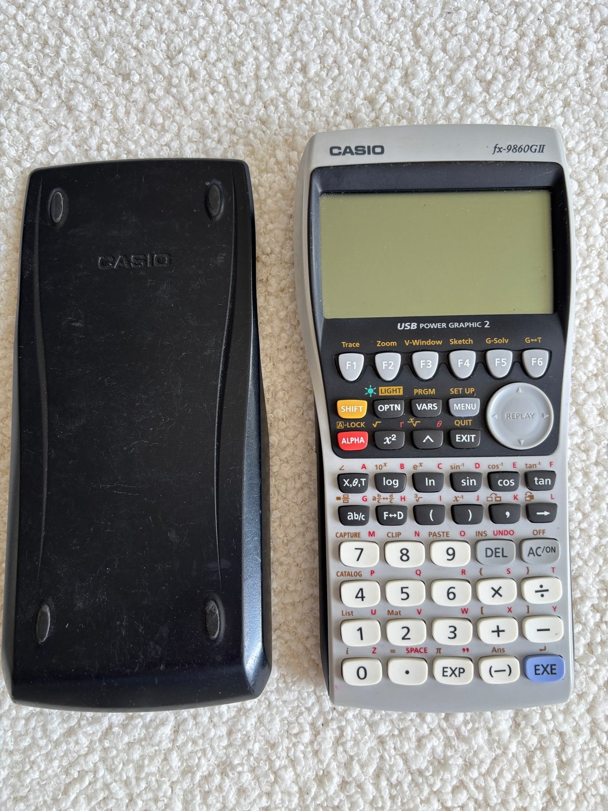 Casio grafisch rekenmachine fx-9860GII, Ophalen, Grafische rekenmachine