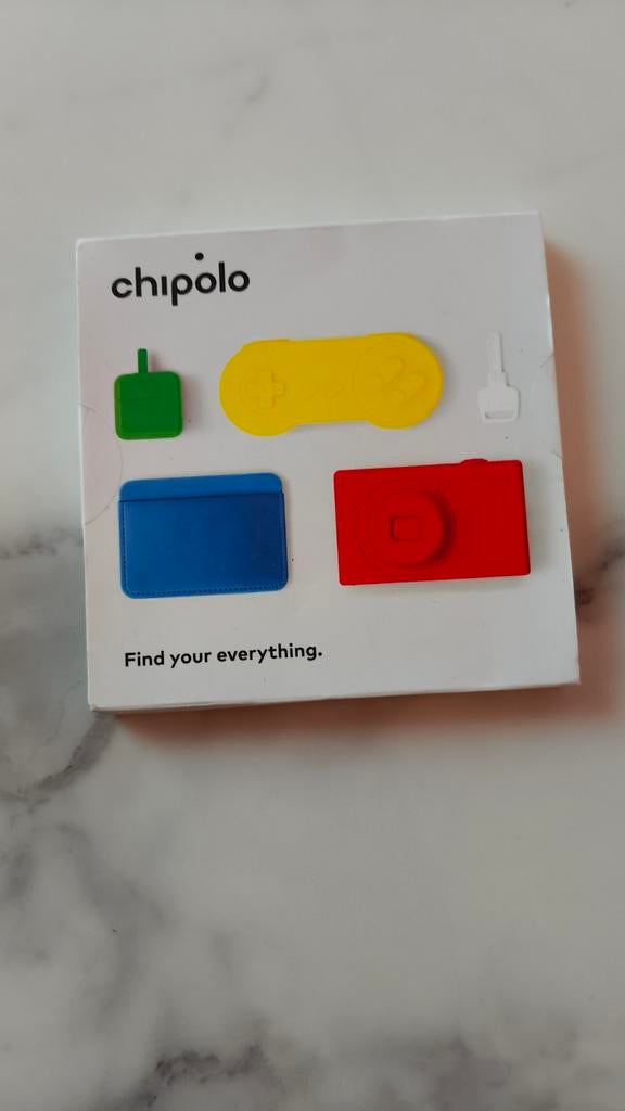 Chipolo ONE Spot - Apple AirTag Wallet - Zwart, Ophalen of Verzenden, Nieuw, Overige typen, Apple iPhone