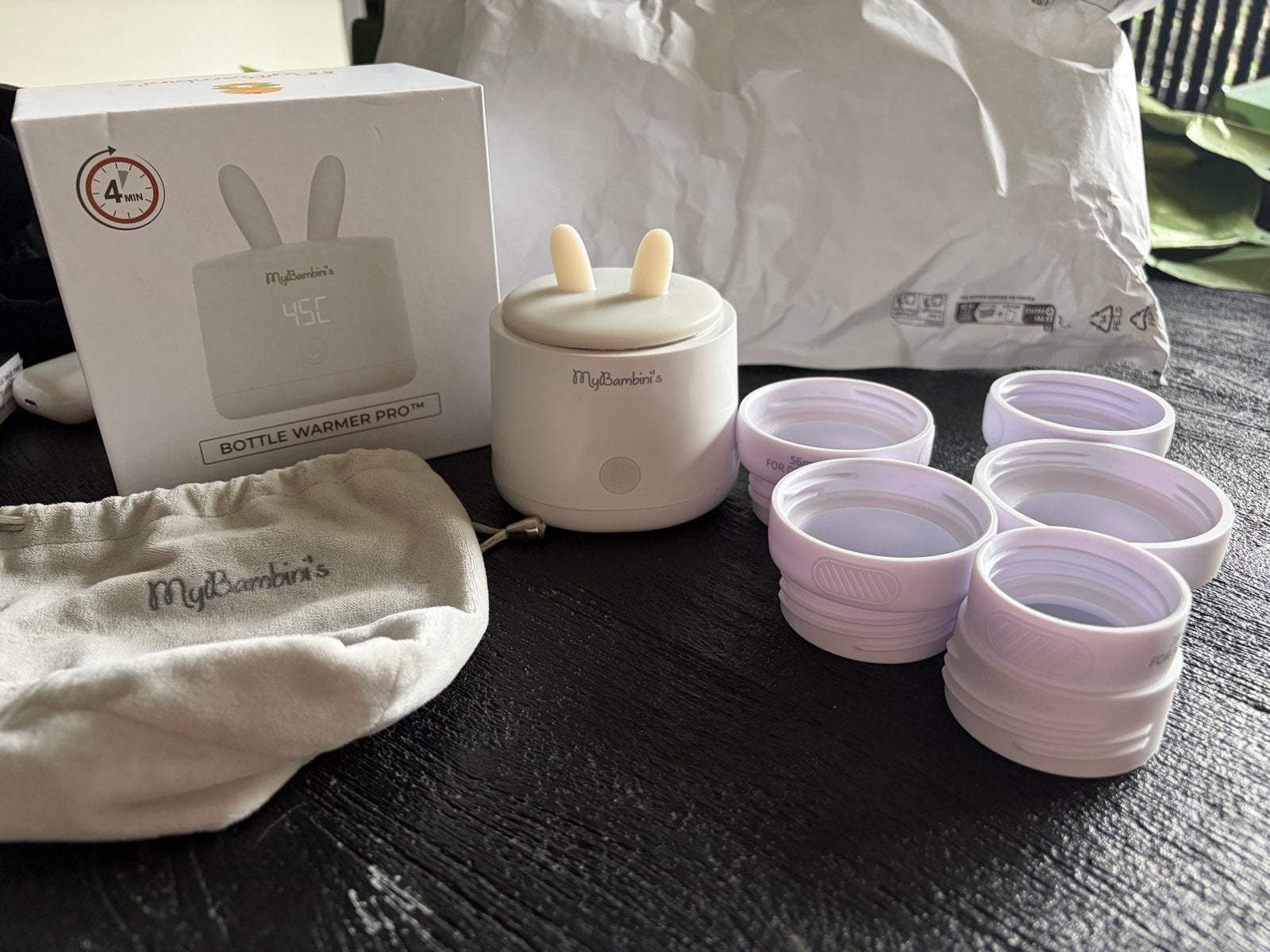 MyBambini's Bottle Warmer Pro - Draagbare Flessenwarmer, Ophalen, Zo goed als nieuw, Draagbaar, Flessen- of potjesverwarmer