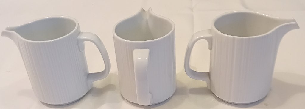 Te Koop: Drie melk kannetjes, Rosenthal, ZGAN., Overige typen, Ophalen of Verzenden, Zo goed als nieuw, Overige stijlen