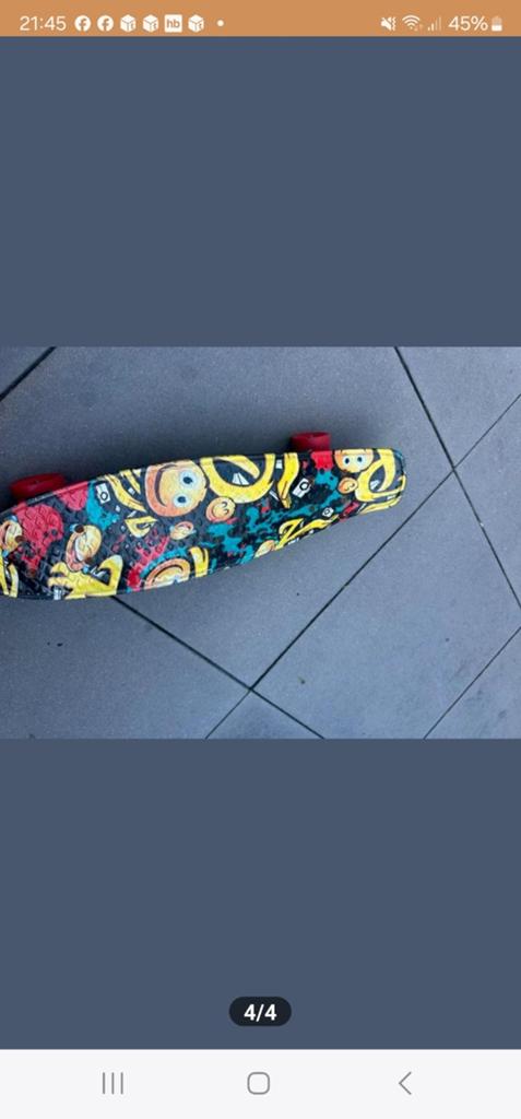 Skateboard, Ophalen, Zo goed als nieuw