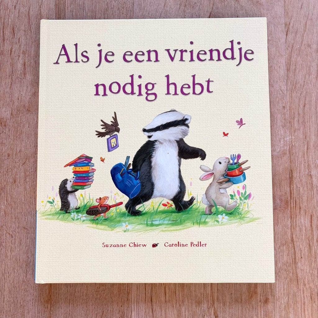 Als je een vriendje nodig hebt, Ophalen, Fictie algemeen, Jongen of Meisje, Zo goed als nieuw