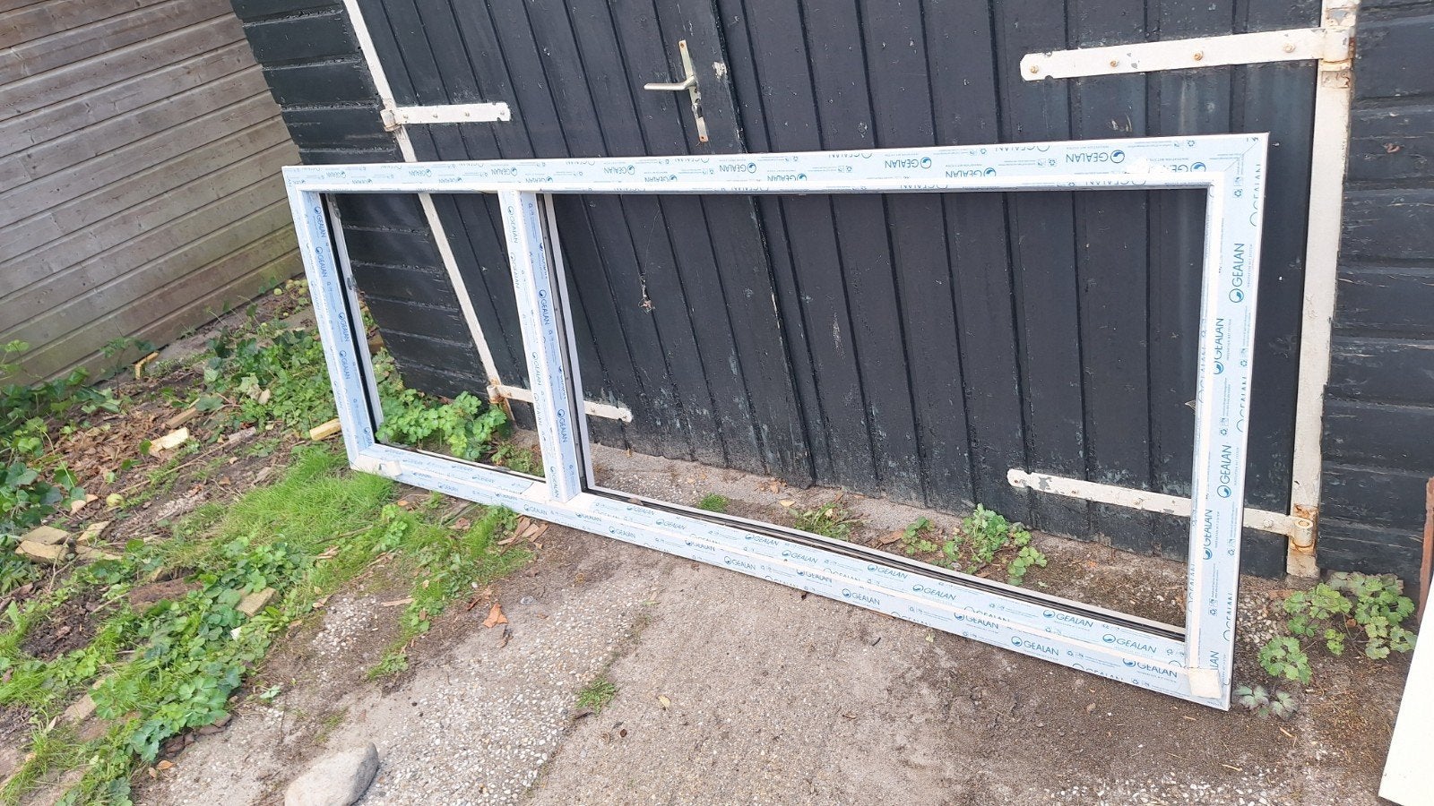 Nieuw Kunststof Kozijn Crèmewit HR++ Glas Draairaam Hor, Ophalen, Kunststof, Nieuw, Inclusief glas