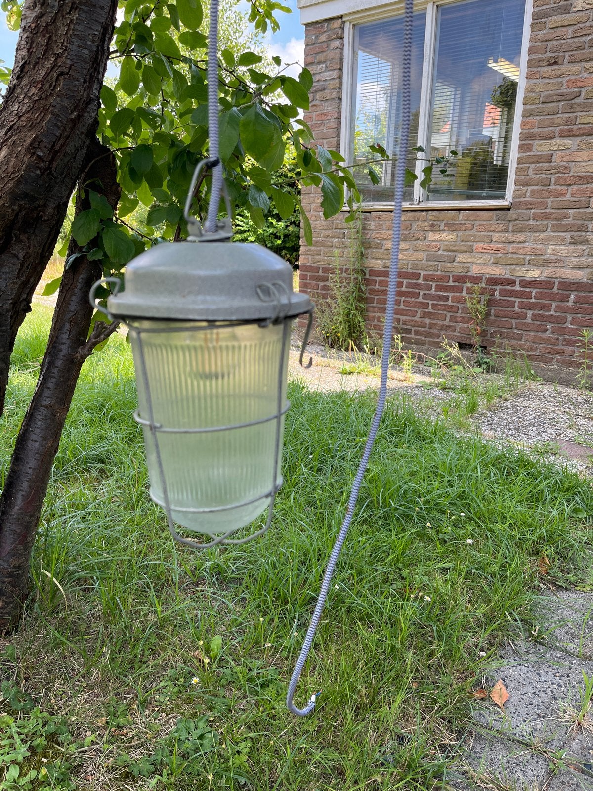Vintage industriële hanglamp - robuust en sfeervol, Ophalen
